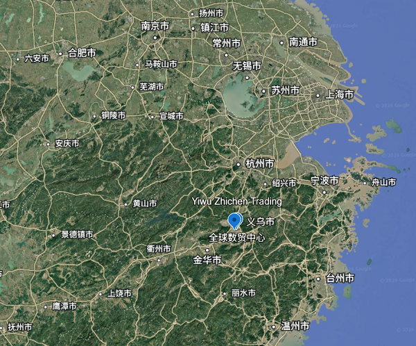 Our Location - Yiwu